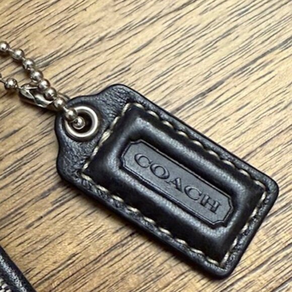 COACH Signature Canvas Wristlet Clutch - Picture 4 of 15